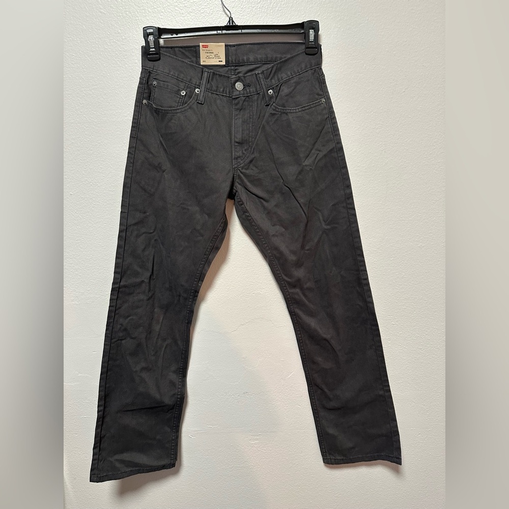Levi's Men's Charcoal Straight Jeans # A8